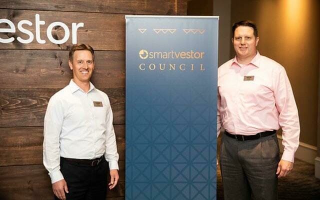 Justin and Chadd - members of the SmartVestor Council